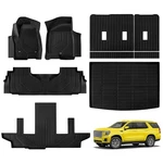 Floor Mats For Chevrolet/chevy Suburban/gmc Yukon Xl 7 Seater 2021-2025 All W.... Fixed Price $271.85.