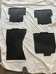 Used Audi Oem Black All Weather Rubber Floor Mats S6 2012-2018 (4). Fixed Price $40.00.