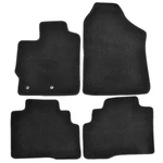 For 07-12 Toyota Yaris 4DR Floor Mat Carpet Black Nylon Front Rear Non-slip 4PCS. Fixed Price $53.99.
