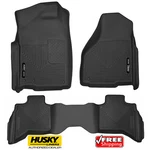 Husky 53628 X-act Contour Floor Mats Liner For Dodge Ram 1500 2500 3500 Quad Cab. Fixed Price $199.99.