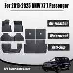 For 2019-2025 Bmw X7 Seats Tpe Floor Mats+ Cargo Liner+backrest Waterproof. Fixed Price $123.99.