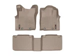 Weathertech Floorliner For 2012-2015 Toyota Tacoma 1ST & 2ND Row, Tan. Fixed Price $199.90.