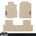 Floor Mats Liner Fits 12-16 Honda Cr-v Latex Rubber Custom Carpets Beige 3PC. Fixed Price $49.99.