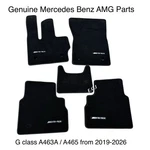 Oem Amg Mercedes Benz Floor Mats Class W465 W463A G63 G550 Black Carpet New. Fixed Price $524.00.