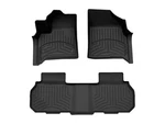 Weathertech Floorliner Hp Mats For 441881-1-3IM 1ST & 2ND Row Black. Fixed Price $248.90.