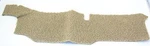 Left Rear Floor Vertical Parchment Loop Carpet 1972-75 Mercedes 280 350 450 Slc. Fixed Price $101.07.