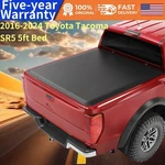 5FT Bed Soft Roll Up Truck Tonneau Cover For 2016-2024 Toyota Tacoma SR5. Fixed Price $116.59.