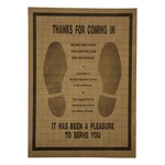 Johndow Industries PFM500 Disposable Paper Floor Mats Heavy Duty, Biodegrada.... Fixed Price $109.53.