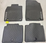 Lexus Es 2013-2015 4 Pcs Black All Weather Floor Mats PT908-33130-20. Fixed Price $95.00.