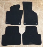 Genuine Oem Vw Passat B6 Black Floor Mats Carpeted 3C1 863 011 Eun. Fixed Price $39.99.
