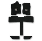2007-2010 Cadillac Escalade Esv 5PC Black Carpet Floor Mats With Crest. Fixed Price $296.97.