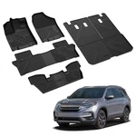 Floor Mats & Cargo With Seatback For Honda Pilot 2016-2022 Anti-slip Liner. Fixed Price $219.00.
