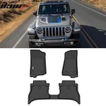 Fits 21-25 Jeep Wrangler 4XE All Weather 3D Molded Floor Mats Carpets Liner Tpe. Fixed Price $62.99.