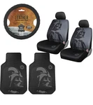 New Star Wars Darth Vader Mask 7PC Floor Mat Seat Covers Steering Wheel. Fixed Price $89.58.