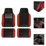 Red Black Carpet Floor Mats For Auto Sedan Suv Van Universal Fitment. Fixed Price $32.99.