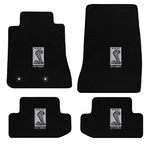 New! 2015-2026 Mustang Black Floor Mat Set Shelby Cobra GT350 Badge Emblem All 4. Fixed Price $225.99.