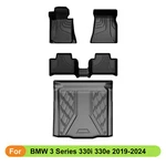 For Bmw Series 330I M340I 2019-2025 Car All Weather Floor Mats Tpe Trunk. Fixed Price $113.69.