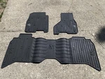 2013-2019 Dodge Ram Quad Cab Oem Mopar All-weather Slush Floor Mats Set. Fixed Price $99.00.