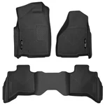 Husky Liners Black Full Set X-act Contour Floor Mats For Ram 1500 Quad Cab 53628. Fixed Price $199.99.