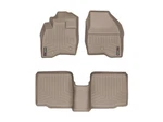 Weathertech Floorliner 2017-2019 Ford Explorer 1ST & 2ND Row, Tan. Fixed Price $211.90.