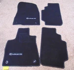 Lexus Black Cloth Floor Mat Set 2016-2022 350R, RX450H Pt 206 48161. Fixed Price $79.99.
