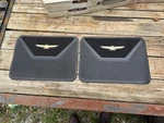 Nos 1961 1962 1963 Ford Thunderbird Rear Rubber Floor Mat Black. Fixed Price $212.46.