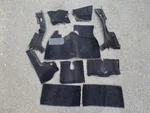 1973-1979 Volkswagen Vw Super Beetle Oem Convertible Black Loop Carpet Set. Fixed Price $99.99.