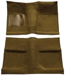 1964 Mustang Coupe Passenger Area Nylon Loop Floor Carpet Set - Saddle. Fixed Price $149.99.