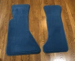 Corvette C4 Carpeted Floor Mats Gm 14060291 & 14060292 Nos Rare Teal Aqua. Fixed Price $749.66.