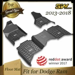 3W Floor Mats For Dodge Ram 1500 2500 3500 Crew Cab 2013-2018 Tpe High Quality. Fixed Price $137.49.