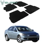 Fits 08-17 Mitsubishi Lancer Floor Mats Nylon Non-slip Auto Carpets 4PC Black. Fixed Price $49.99.
