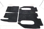 2021-2023 Oem Tesla Model X Front Rear Carpet Floor Mat Black Set. Fixed Price $85.03.