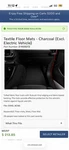 Volvo XC40 Black Floor Mat Oem Carpet 31469312 18-23 Set New. Fixed Price $79.00.