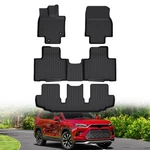 Tpe 3D Model Floor Mats Liners 4PCS For 2020-2025 Toyota Highlander All-weather. Fixed Price $79.19.