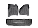 Weathertech Floorliner 1999-2007 Ford Super Duty 1ST & 2ND Row, Black. Fixed Price $211.90.