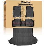 Tpe Floor Mats & Trunk Cargo Liners 3D For 2003-2009 Toyota Prius All Weather. Fixed Price $123.99.