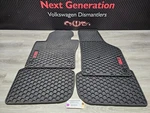 2012 - 2014 Volkswagen Jetta Gli Genuine Used Rubber Monster Mat Floor Complete. Fixed Price $66.02.