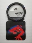 Spider-man Floor Mats & Steering Wheel Set Cover Hot Topic Plasticolor Brand New. Fixed Price $99.95.