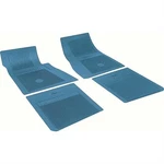 Oer FP73008 Fits Chevy 4 Piece Medium Blue Floor Mat Set W/bow Tie. Fixed Price $259.99.