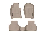 Weathertech Floorliner For 2017-2019 Infiniti Q60 1ST & 2ND Row, Tan. Fixed Price $211.90.