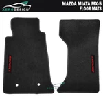 Fits 06-15 Mazda MX-5 Miata Black Nylon Floor Mats Carpet Front With Sport. Fixed Price $57.99.