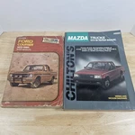 Automotive Repair Manual Lot Of Mazda Trucks 72-86 Ford Courier 72-80. Fixed Price $10.99.