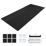 Uimoso Containment Mat Non-slip Garage Floor Cover 7 9 INX18 Ft, Raised Edges. Fixed Price $65.09.