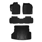 Smartliner Black 1ST & 2ND Row Floor Liners Cargo For Toyota Highlander. Fixed Price $258.99.