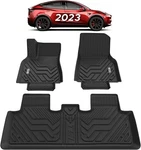 Auxito Tesla Model Y Floor Mats 2023-2020, All Weather Custom Fit. Fixed Price $115.00.