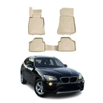 For Bmw X1 2010-2015 Omac 1205444BG Classic 1ST & 2ND Row Beige Floor Mat Set. Fixed Price $79.99.
