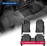 Aomsazto Floor Mats Ford Ranger Supercrew Cab 2019-2023, 1ST & 2ND Row All. Fixed Price $155.98.