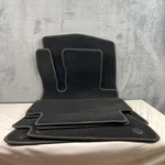 2015-2020 Genuine Mercedes-benz Class Oem Black Floor Mat Complete Set Euc. Fixed Price $124.98.