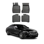 Omac Premium Floor Mats For Mercedes Class W222 2014-2020 Tpe Black 4X. Fixed Price $119.99.