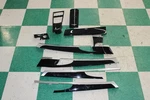10-16 Panamera Black Lh Rh Center Dash Trim Panel Insert Set Of 9X Factory Oem. Fixed Price $277.99.